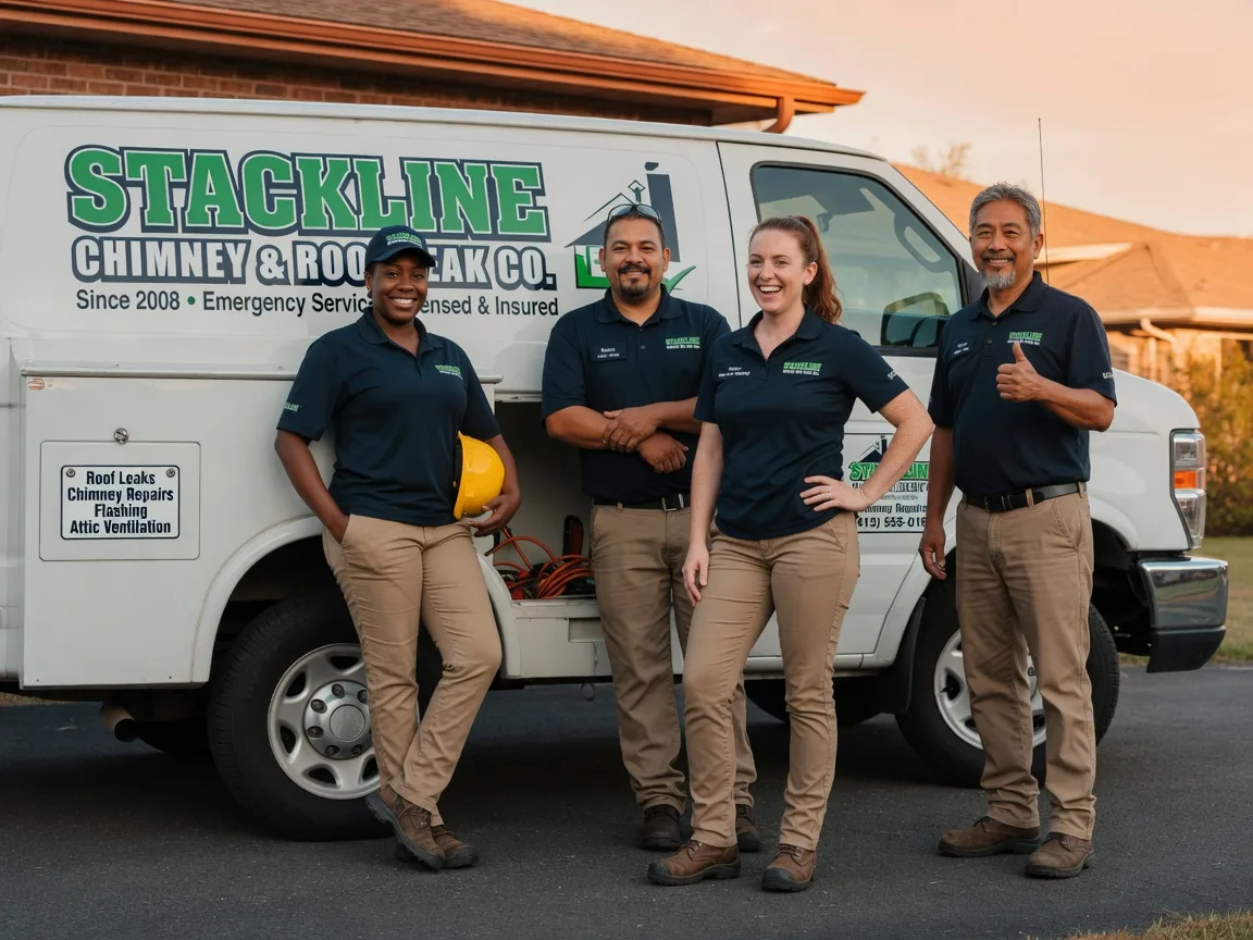 Chimney flashing repair company in Rancho Cordova, CA